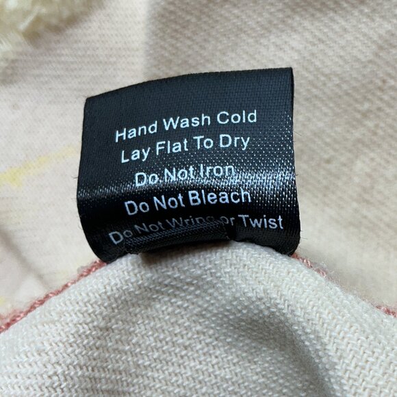 POL LARGE DENIM JACKET PAINTED & DISTRESSED! 25.50" PTP - Picture 9 of 11